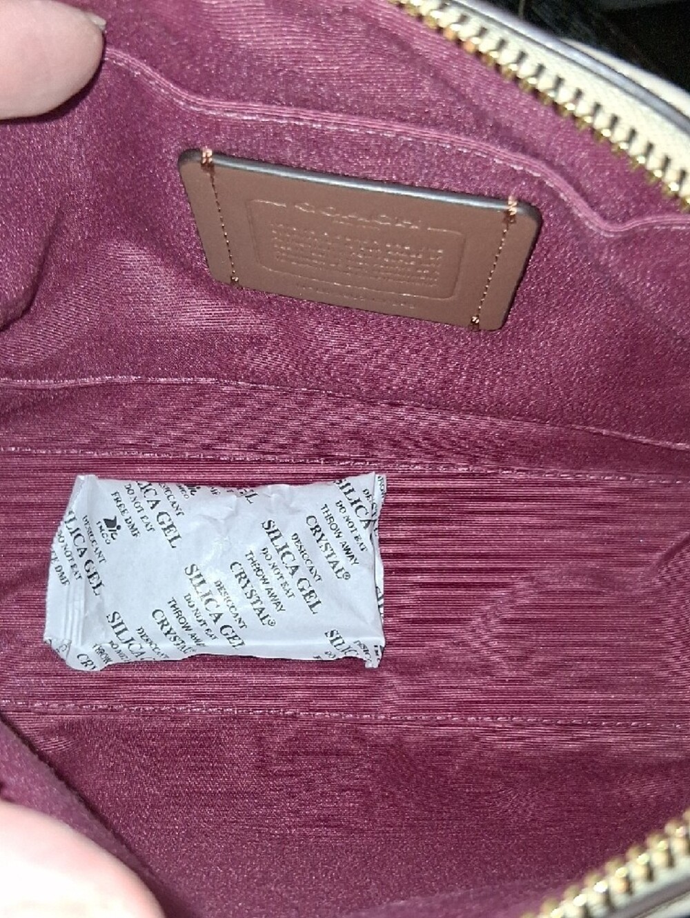 Coach Monogramed Madi Signature Canvas And Smooth Leather Crossbody Bag NWT - Picture 10 of 13
